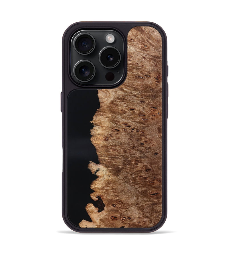 iPhone 16 Pro Wood Phone Case - Buford (Wood Burl, 832088)