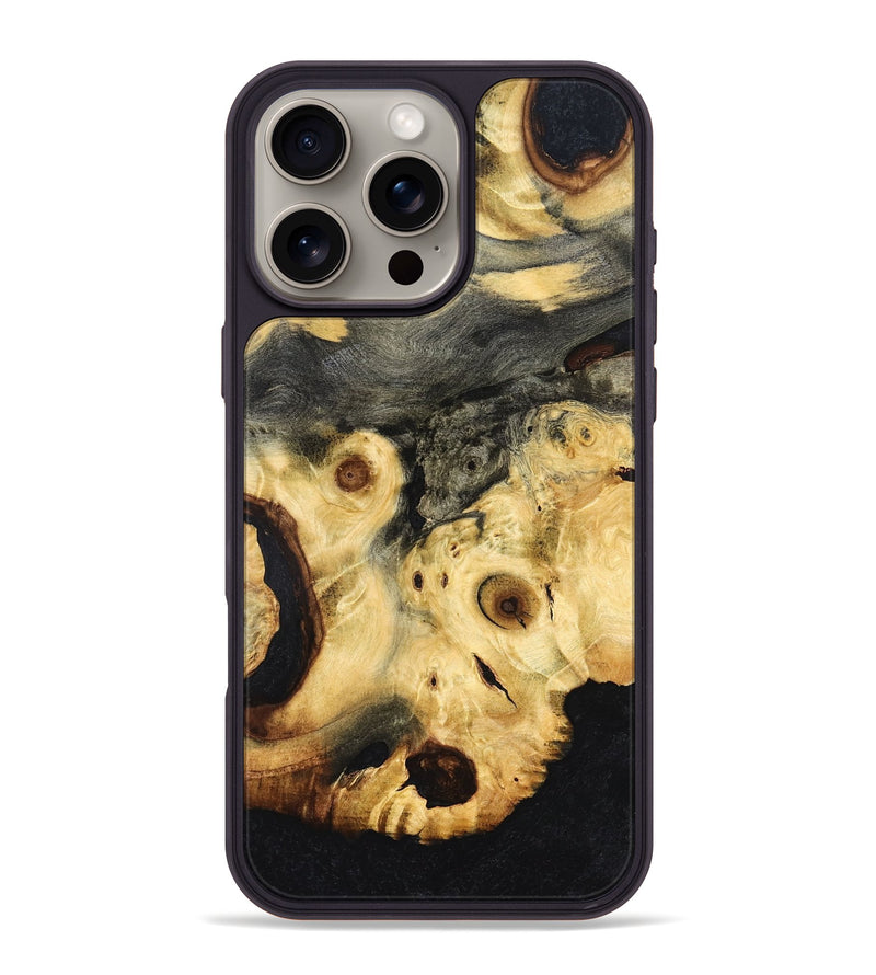 iPhone 16 Pro Max Wood Phone Case - Lilyana (Wood Burl, 832090)