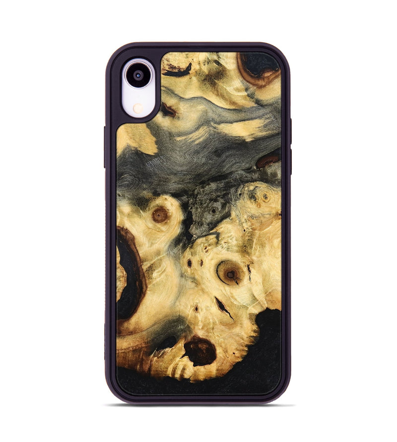 iPhone Xr Wood Phone Case - Lilyana (Wood Burl, 832090)