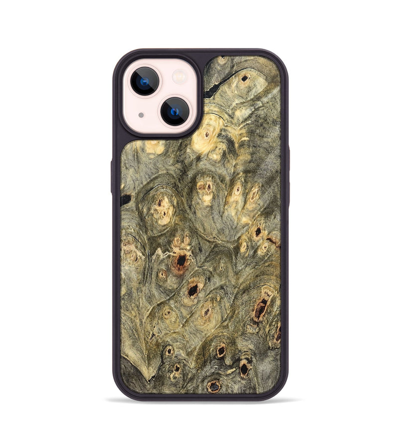 iPhone 14 Wood Phone Case - Mose (Wood Burl, 832093)