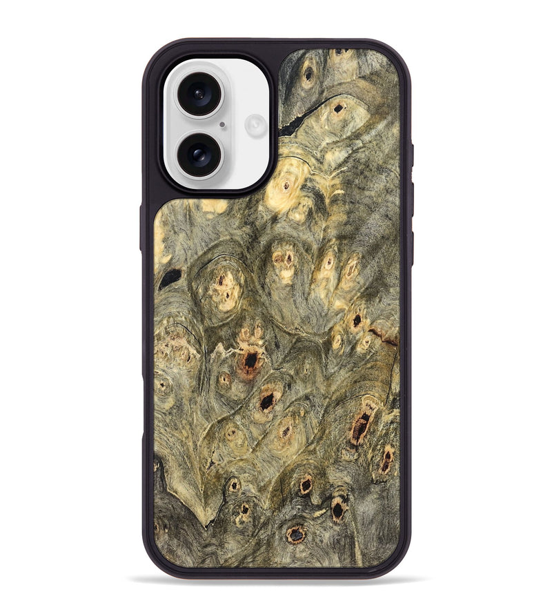 iPhone 16 Plus Wood Phone Case - Mose (Wood Burl, 832093)
