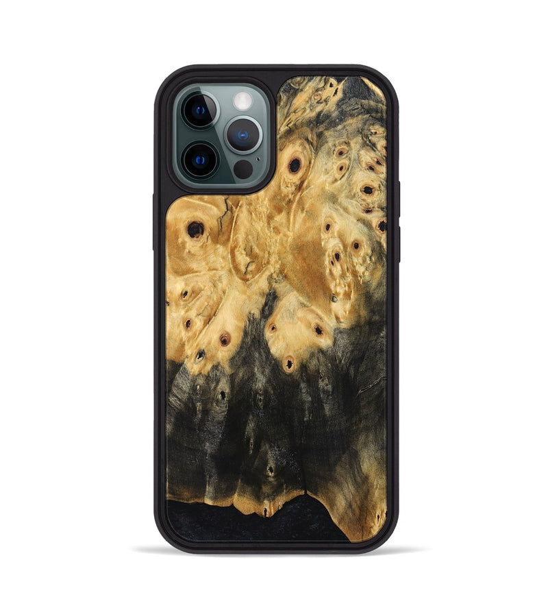 iPhone 12 Pro Wood Phone Case - Besse (Wood Burl, 832094)