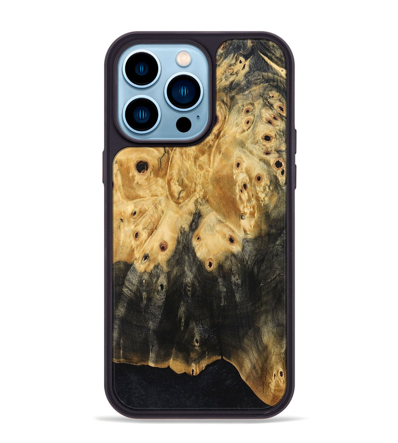 iPhone 14 Pro Max Wood Phone Case - Besse (Wood Burl, 832094)