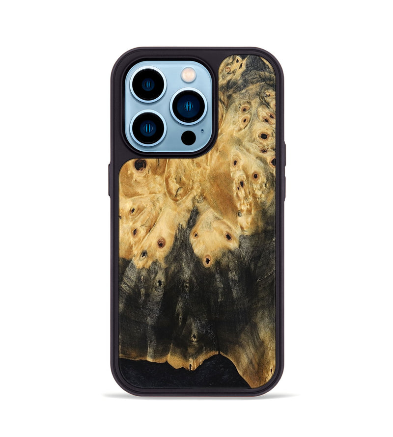 iPhone 14 Pro Wood Phone Case - Besse (Wood Burl, 832094)
