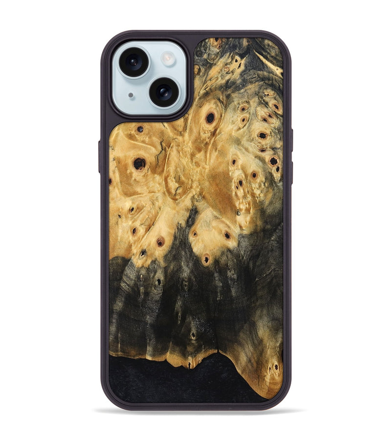 iPhone 15 Plus Wood Phone Case - Besse (Wood Burl, 832094)
