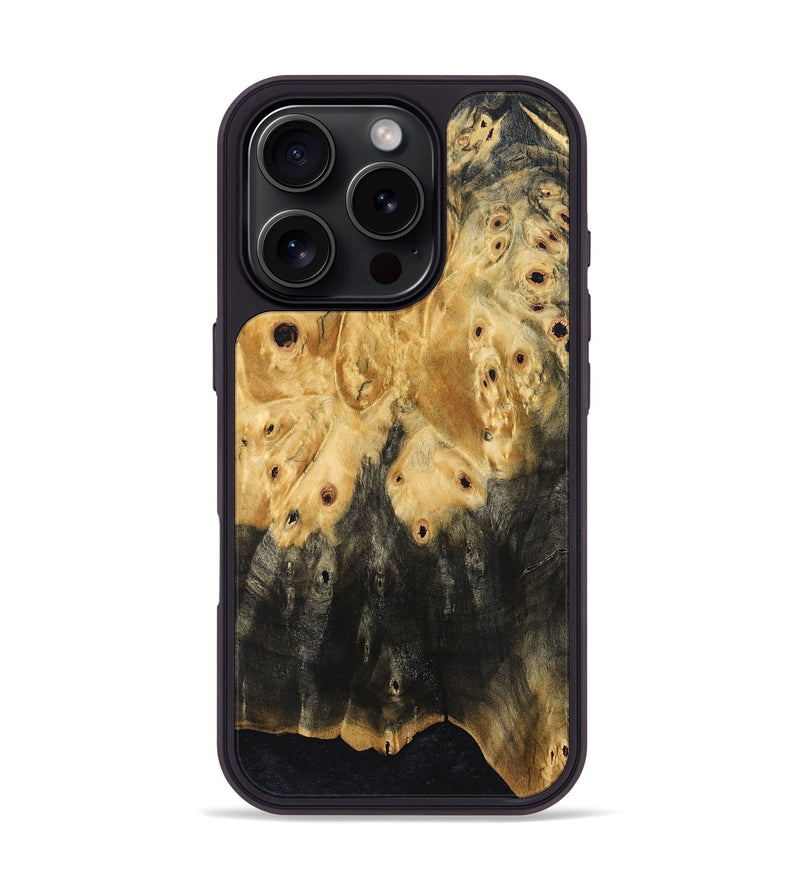 iPhone 16 Pro Wood Phone Case - Besse (Wood Burl, 832094)