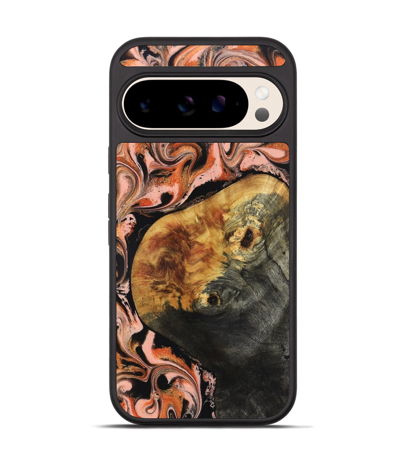 Pixel 10 Wood Phone Case - Roslyn (Red, 832098)