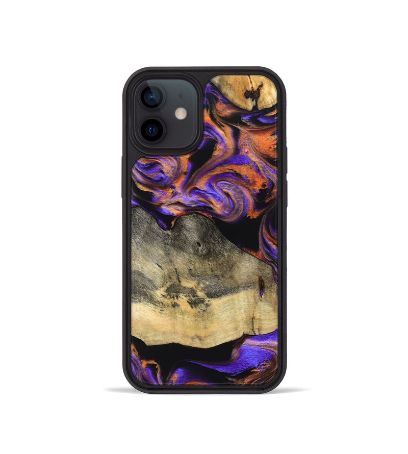 iPhone 12 mini Wood Phone Case - Gaylord (Purple, 832101)