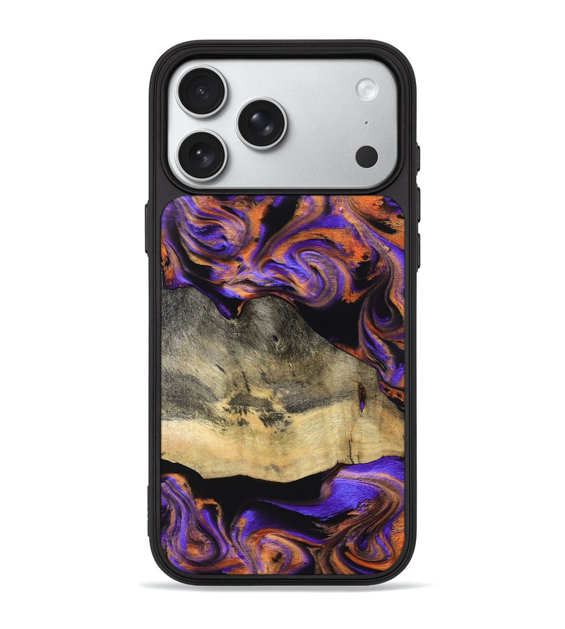 iPhone 18 Pro Max Wood Phone Case - Gaylord (Purple, 832101)
