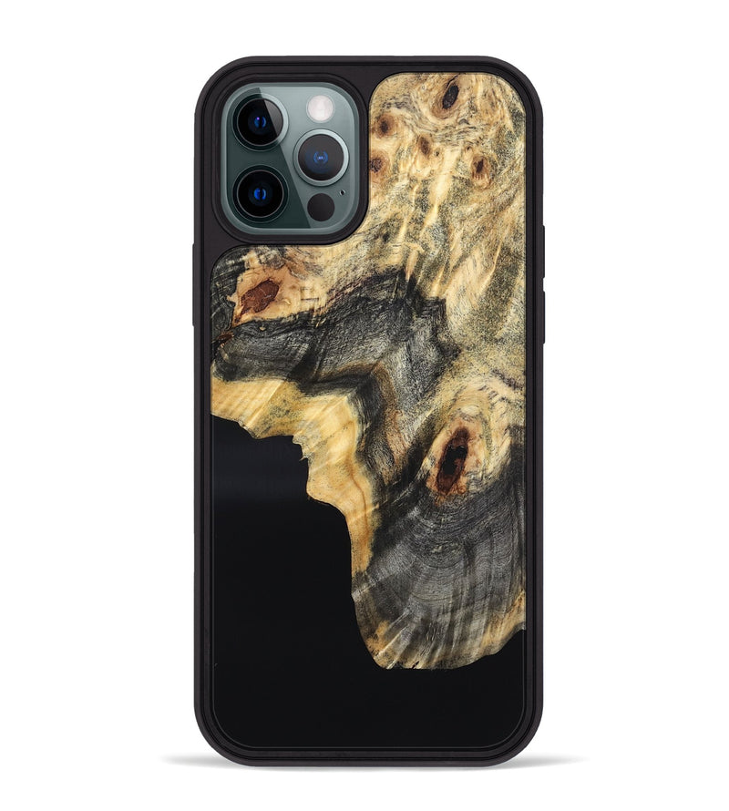iPhone 12 Pro Max Wood Phone Case - Yusuf (Wood Burl, 832107)