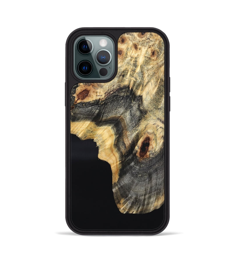 iPhone 12 Pro Wood Phone Case - Yusuf (Wood Burl, 832107)