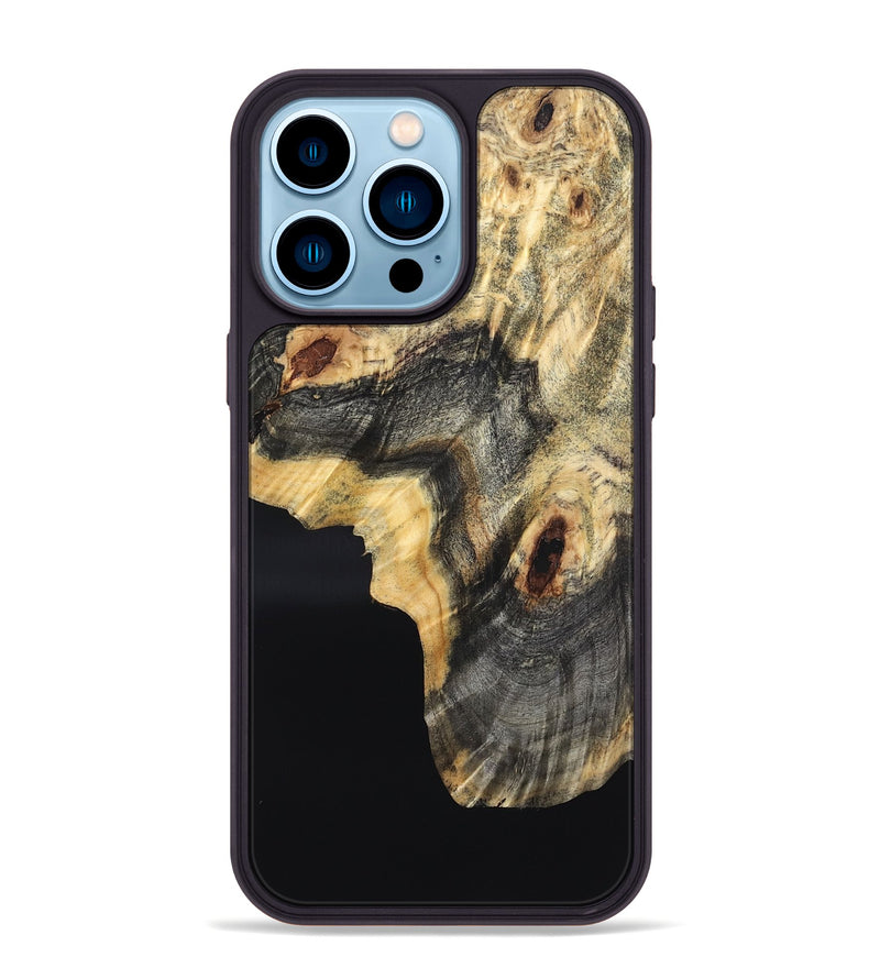 iPhone 14 Pro Max Wood Phone Case - Yusuf (Wood Burl, 832107)