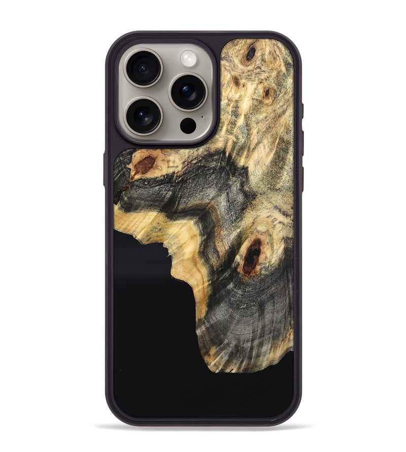 iPhone 15 Pro Max Wood Phone Case - Yusuf (Wood Burl, 832107)