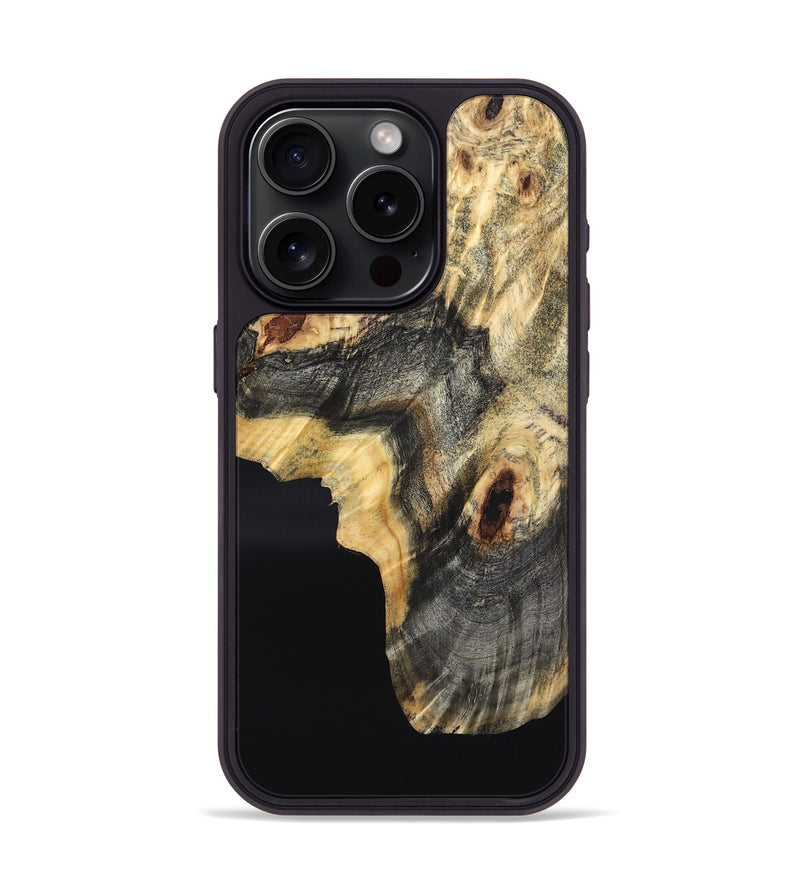 iPhone 15 Pro Wood Phone Case - Yusuf (Wood Burl, 832107)