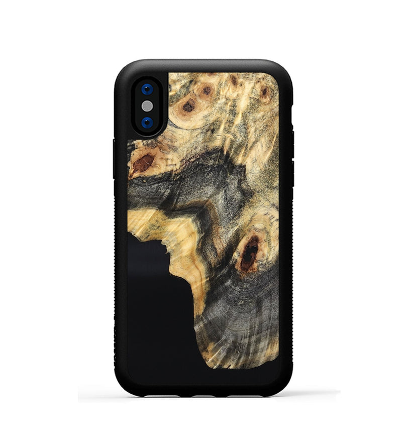 iPhone Xs Wood Phone Case - Yusuf (Wood Burl, 832107)