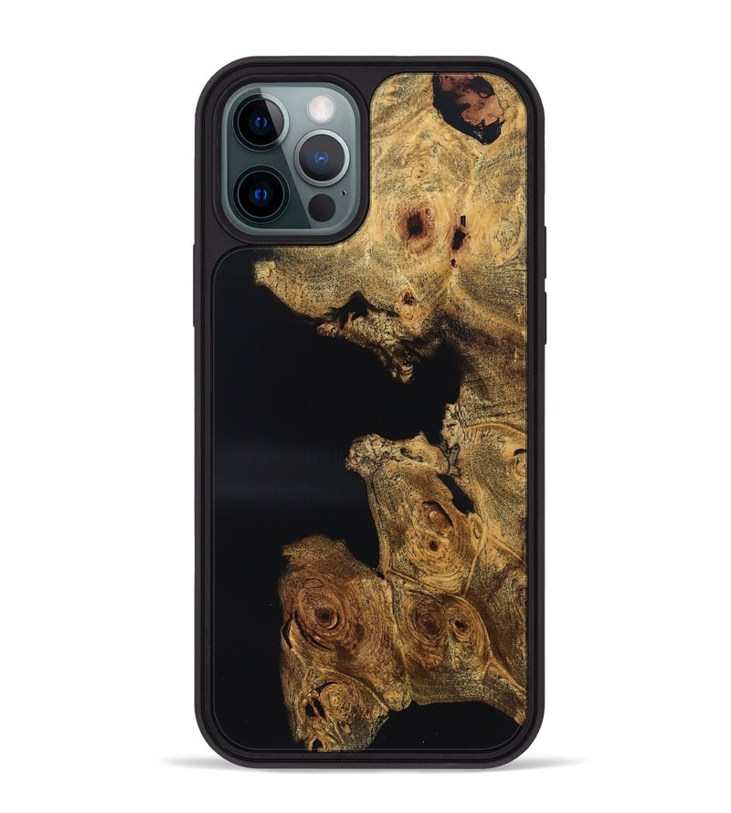 iPhone 12 Pro Max Wood Phone Case - Brylee (Wood Burl, 832109)