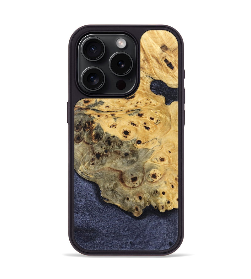 iPhone 15 Pro Wood Phone Case - Jovanni (Wood Burl, 832110)