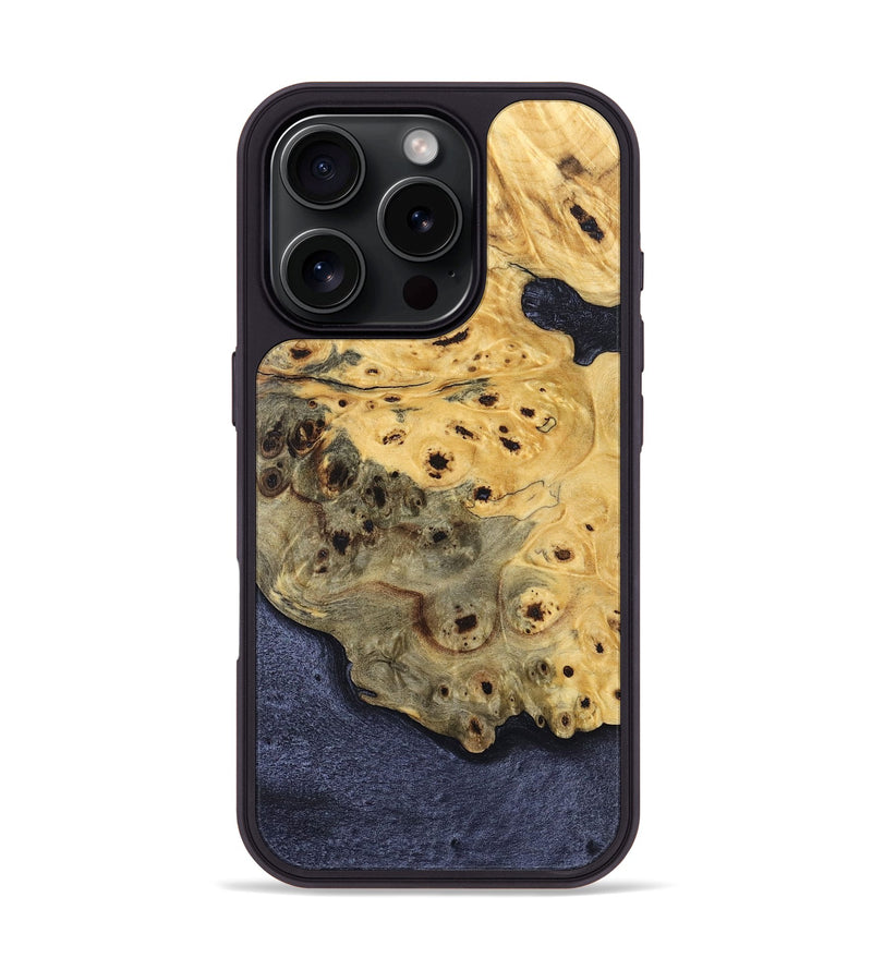 iPhone 16 Pro Wood Phone Case - Jovanni (Wood Burl, 832110)