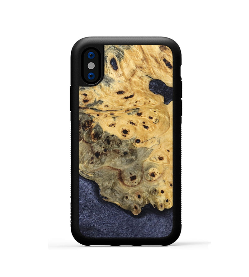 iPhone Xs Wood Phone Case - Jovanni (Wood Burl, 832110)