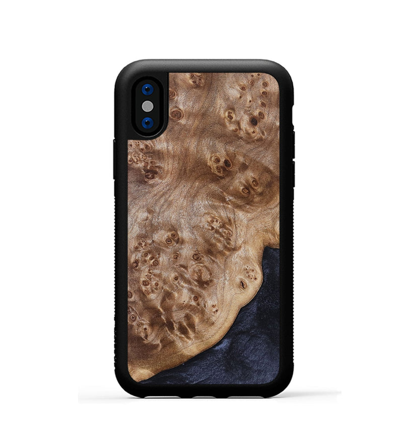 iPhone Xs Wood Phone Case - Jettie (Wood Burl, 832111)