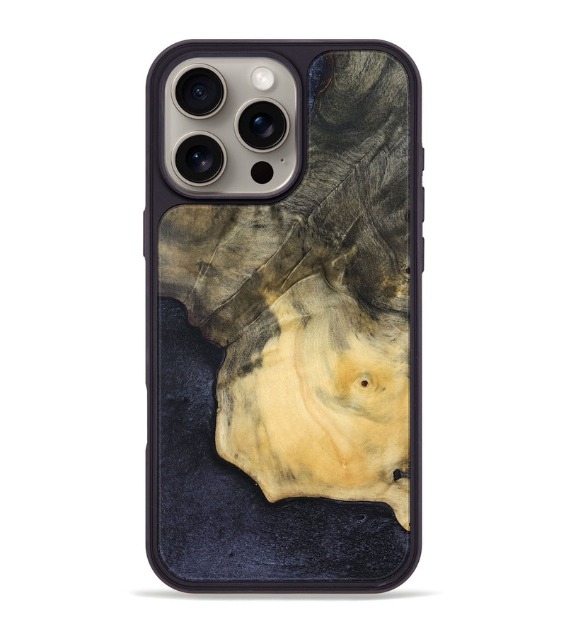 iPhone 16 Pro Max Wood Phone Case - Salem (Wood Burl, 832112)