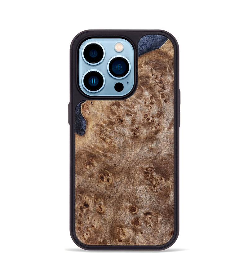 iPhone 14 Pro Wood Phone Case - Idris (Wood Burl, 832113)