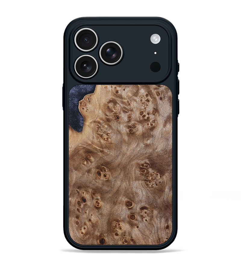 iPhone 17 Pro Max Wood Phone Case - Idris (Wood Burl, 832113)