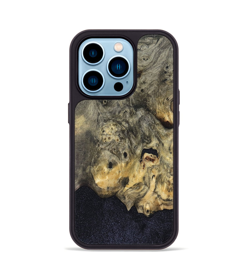 iPhone 14 Pro Wood Phone Case - Shreya (Wood Burl, 832114)