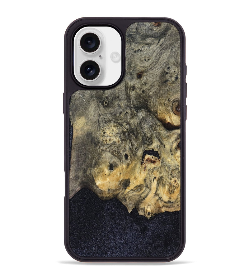 iPhone 16 Plus Wood Phone Case - Shreya (Wood Burl, 832114)