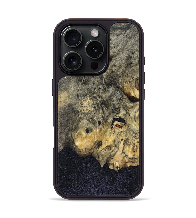 iPhone 16 Pro Wood Phone Case - Shreya (Wood Burl, 832114)