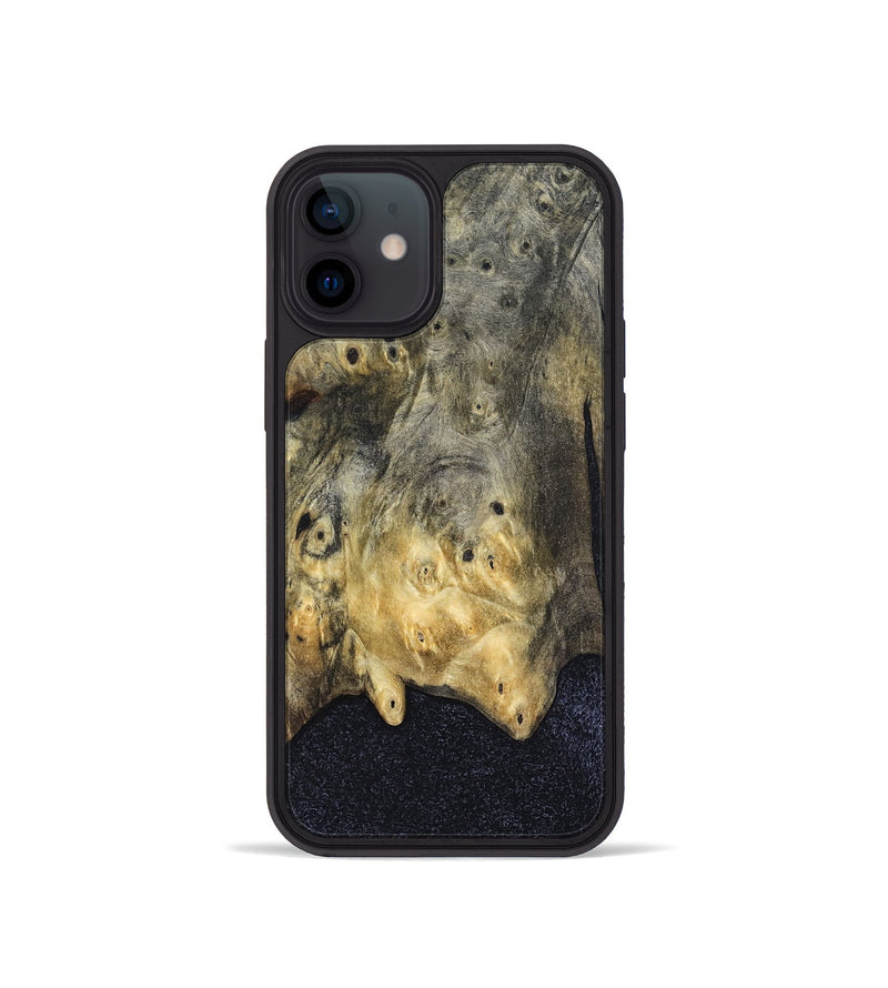iPhone 12 mini Wood Phone Case - Vickey (Wood Burl, 832115)