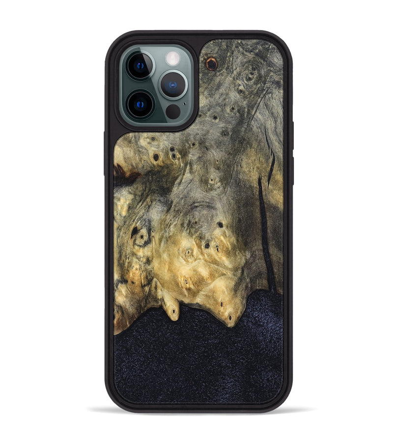 iPhone 12 Pro Max Wood Phone Case - Vickey (Wood Burl, 832115)