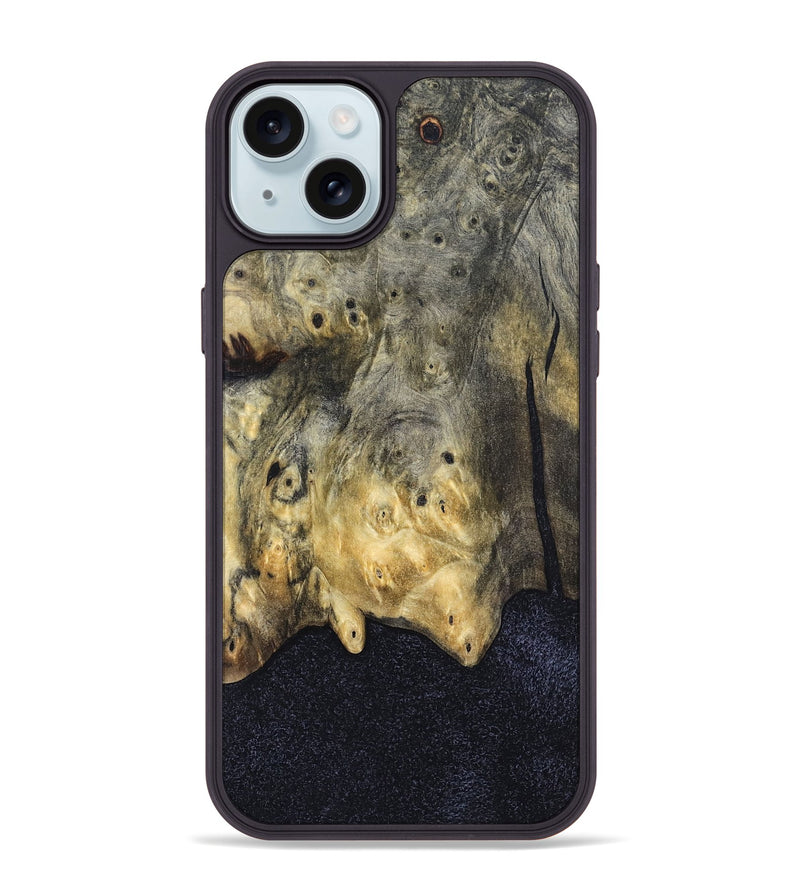 iPhone 15 Plus Wood Phone Case - Vickey (Wood Burl, 832115)
