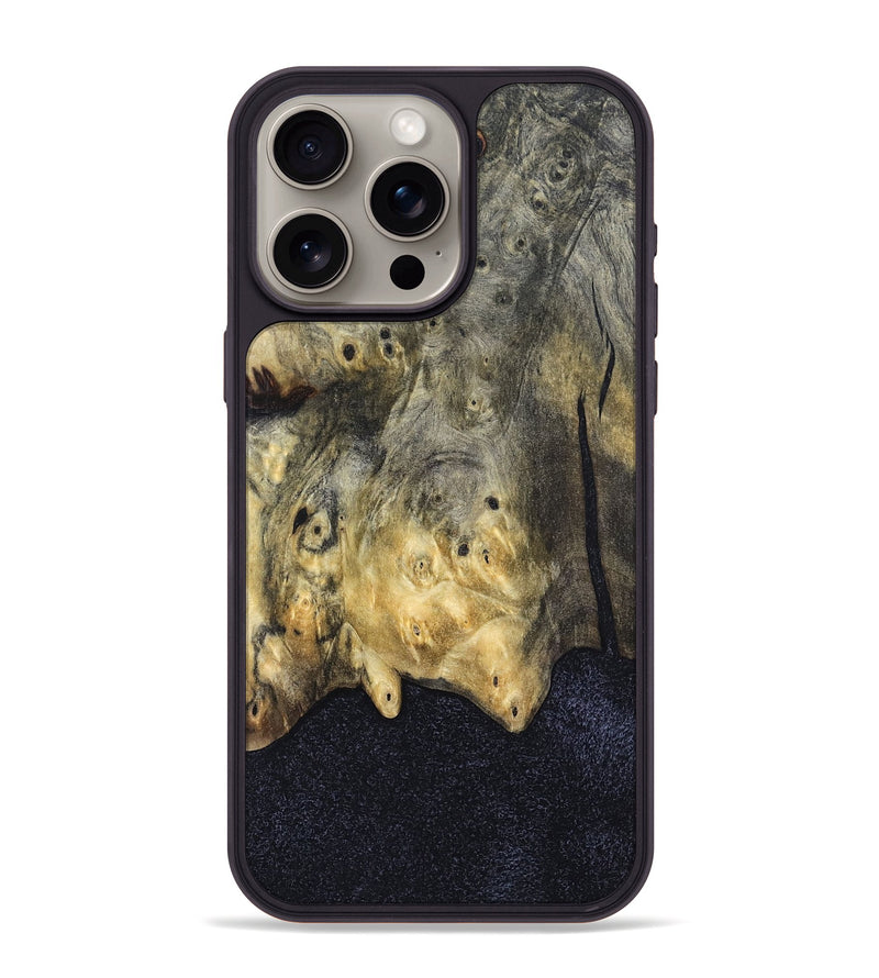 iPhone 15 Pro Max Wood Phone Case - Vickey (Wood Burl, 832115)
