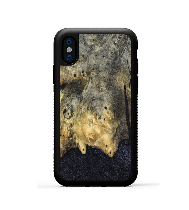 iPhone Xs Wood Phone Case - Vickey (Wood Burl, 832115)
