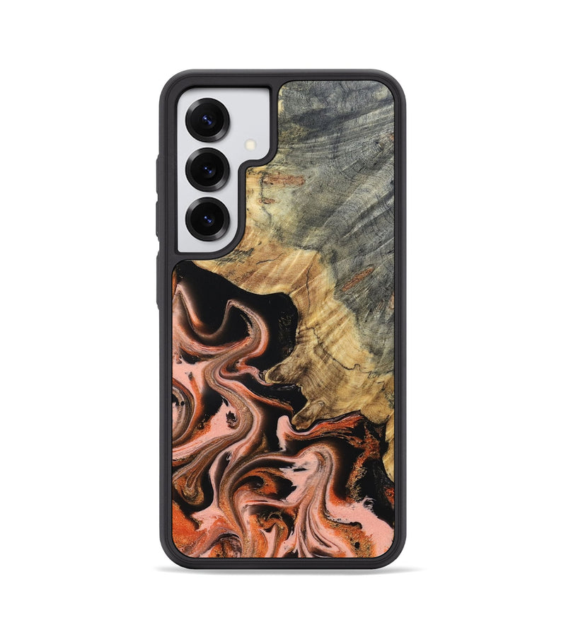 Galaxy S25 Wood Phone Case - Melvin (Red, 832117)