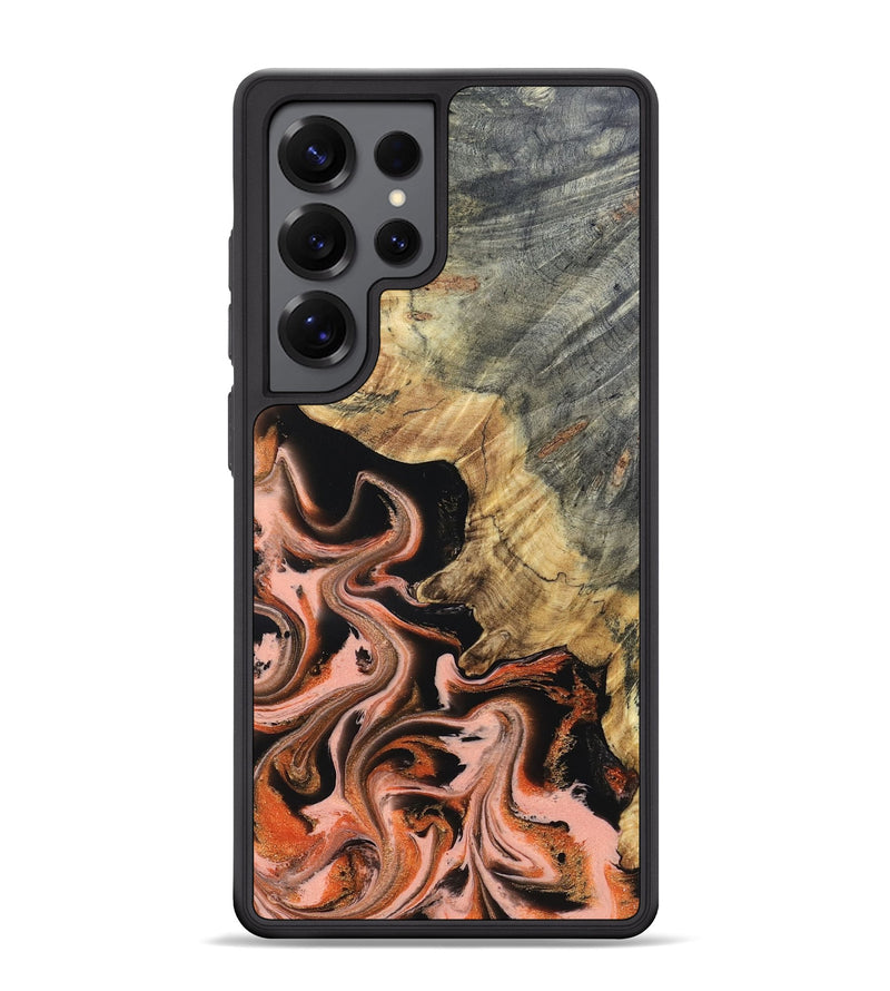 Galaxy S25 Ultra Wood Phone Case - Melvin (Red, 832117)