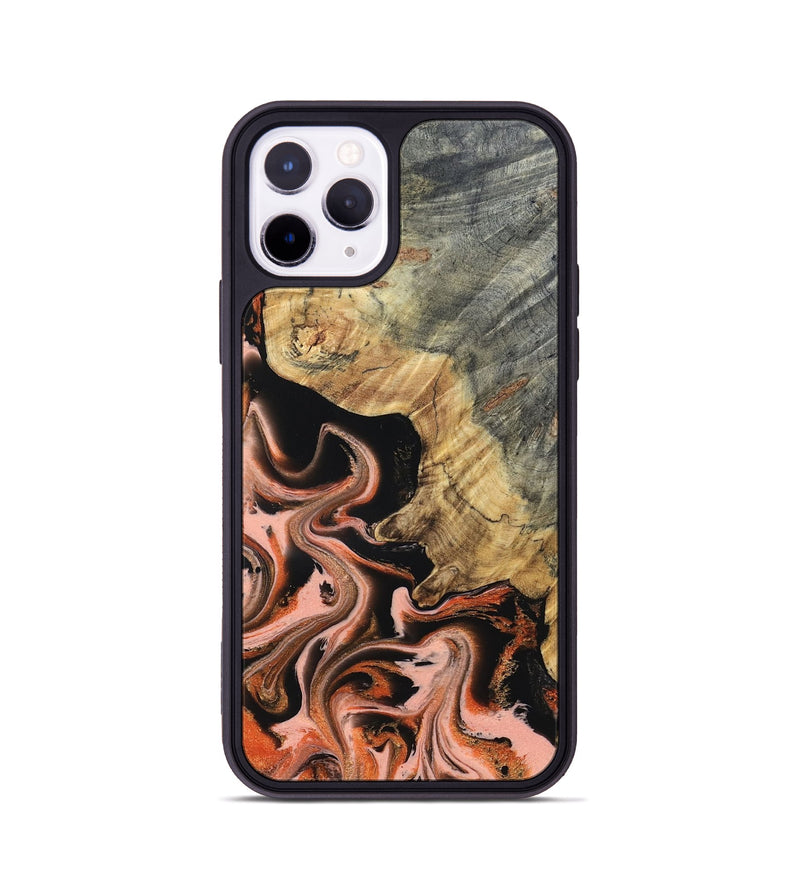 iPhone 11 Pro Wood Phone Case - Melvin (Red, 832117)