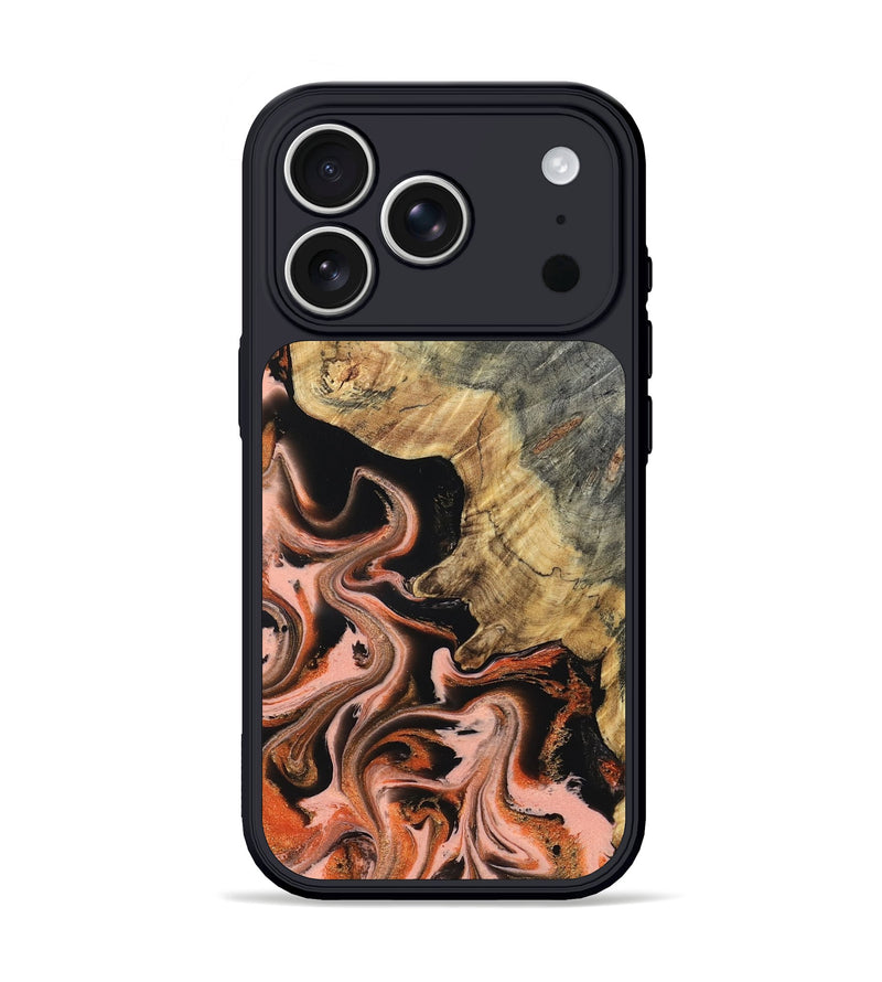 iPhone 17 Pro Wood Phone Case - Melvin (Red, 832117)
