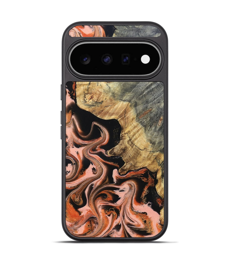 Pixel 11 Wood Phone Case - Melvin (Red, 832117)