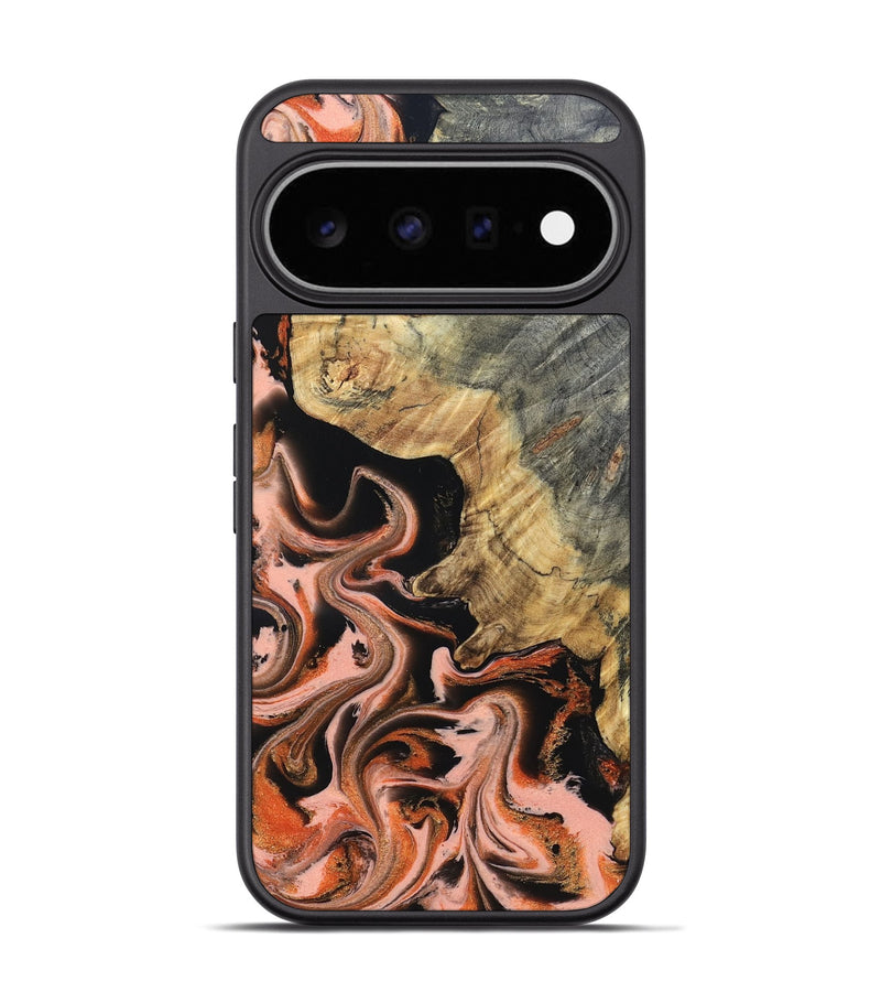 Pixel 11 Pro Wood Phone Case - Melvin (Red, 832117)
