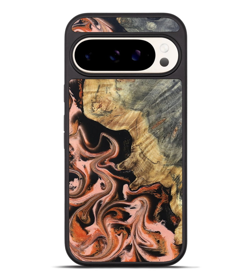 Pixel 9 Pro XL Wood Phone Case - Melvin (Red, 832117)
