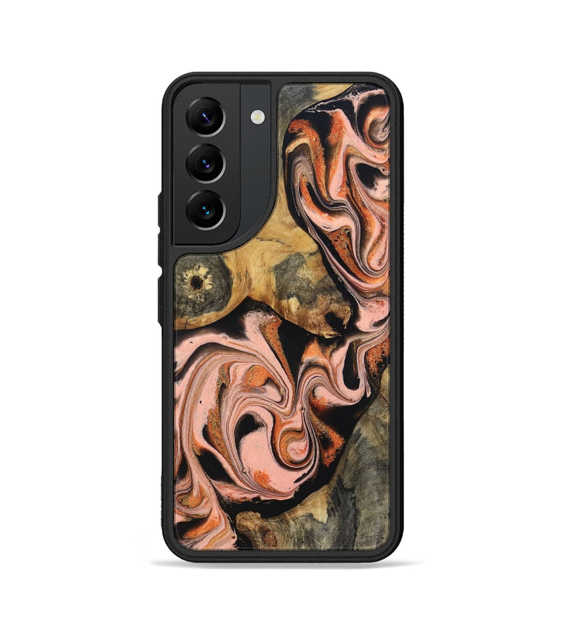 Galaxy S22 Wood Phone Case - Belen (Red, 832120)
