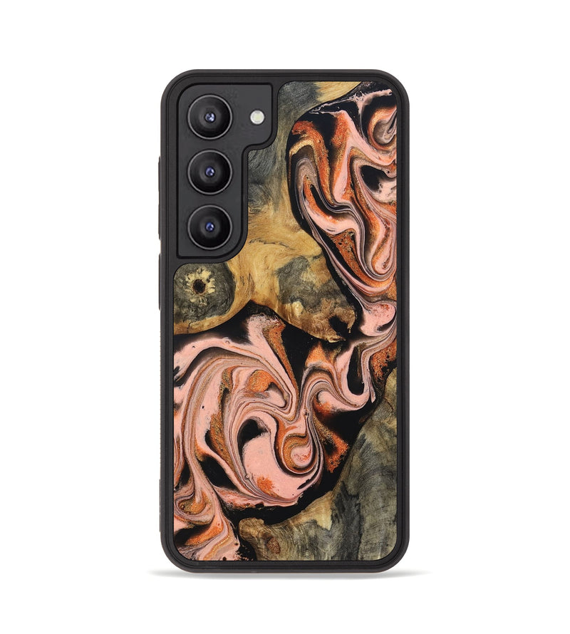 Galaxy S23 Wood Phone Case - Belen (Red, 832120)
