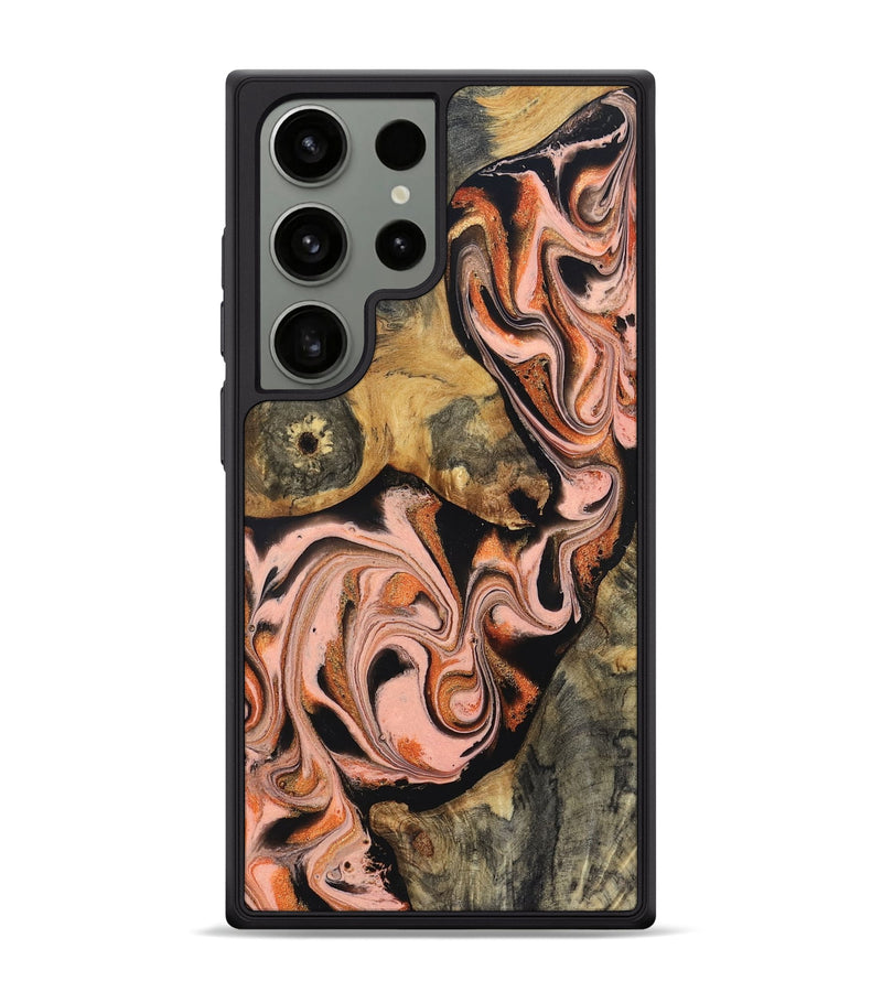 Galaxy S24 Ultra Wood Phone Case - Belen (Red, 832120)