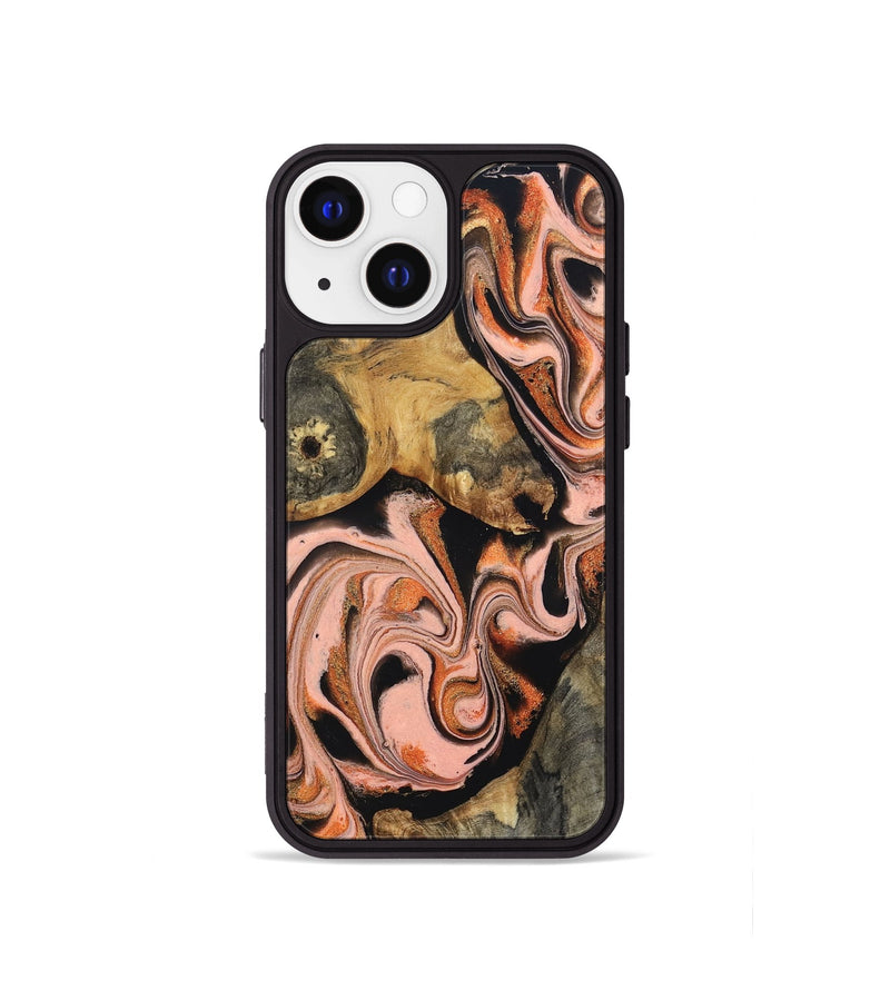 iPhone 13 mini Wood Phone Case - Belen (Red, 832120)