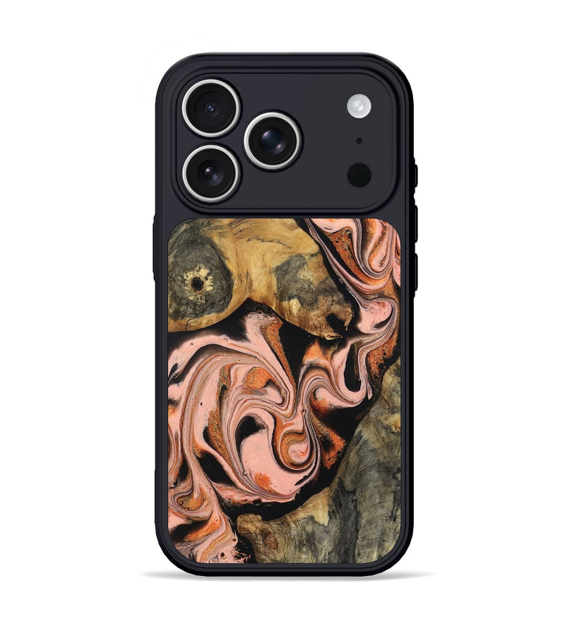 iPhone 17 Pro Wood Phone Case - Belen (Red, 832120)