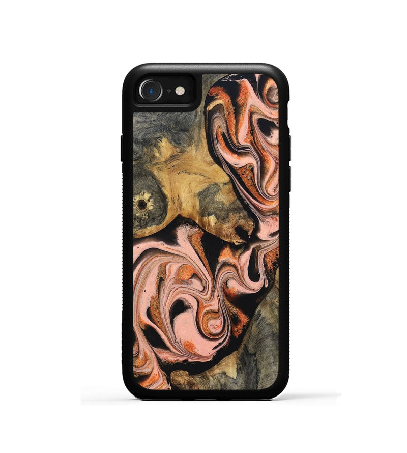 iPhone SE Wood Phone Case - Belen (Red, 832120)