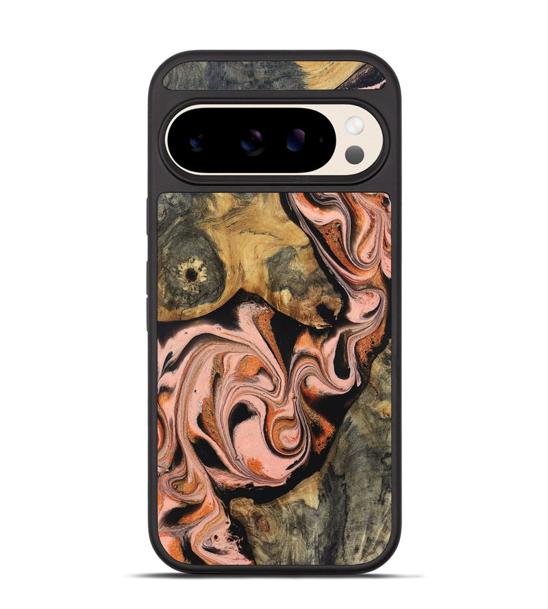 Pixel 10 Wood Phone Case - Belen (Red, 832120)