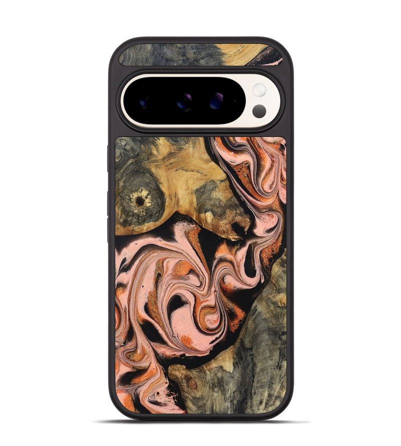 Pixel 9 Wood Phone Case - Belen (Red, 832120)